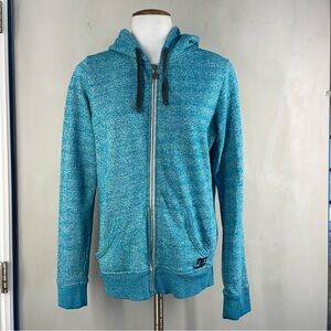 DC shoe hoodie sweater men'sMedium teal blue  skate y2k